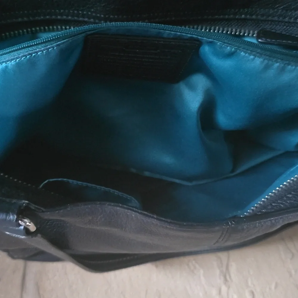 Coach Park Leather shoulder tote - Picture 7 of 9